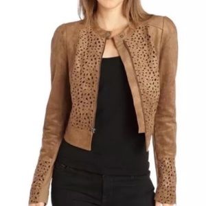 BCBGMAXAZRIA Skyler Suede Jacket (NEVER WORN)